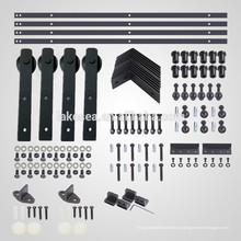 Portas deslizantes dobro internas do hardware resistente da porta de celeiro 8Ft